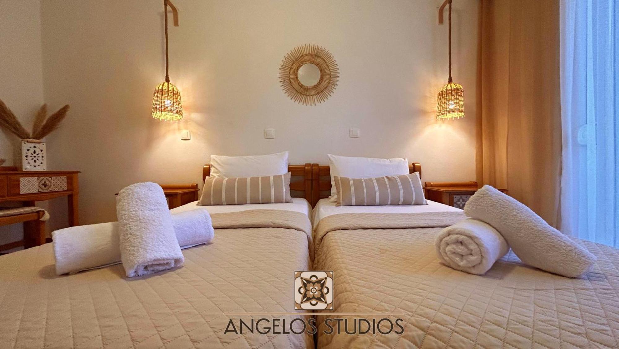 Angelos Studios 1-2 In Faliraki Rhodes-Ground Floor Buitenkant foto